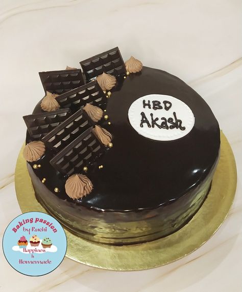 Choco Truffle Cake Designs, Truffle Cake Designs, Chocolate Truffle Cake Designs, Tart Idea, Choco Truffle Cake, Choco Truffle, Buttercream Cake Designs, Truffle Cake, Chocolate Truffle Cake