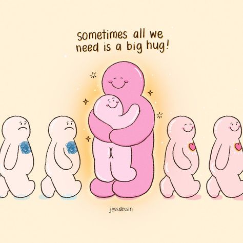 Feeling so much better after a hug from Mr.Bubbles🥰 #hugs #freehug #mrbubbles #nimbus #petals #jessdessin #illustration #cuteillustrations #characterdesign #art #digitalart Words That Feel Like A Hug, Kindness Illustration, Neutral Mask, Self Hug, Happy Posters, Cute Hugs, Mr Bubbles, Hug Art, Positive Quote Poster