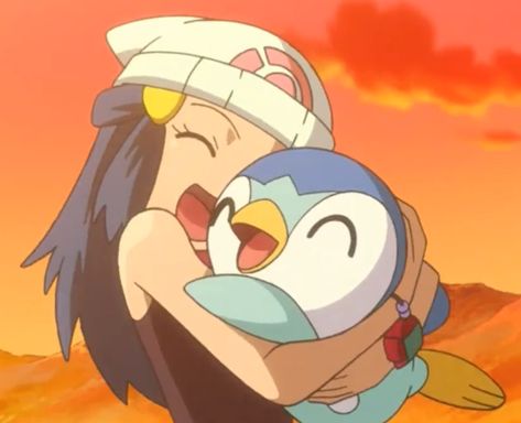 Dawn Pokemon Pfp, Dawn And Piplup, Pokémon Decor, Dawn Pictures, Dawn Pokemon, Pokemon Dawn, Pokemon Decor, Ash And Dawn, Cool Pokemon Wallpapers