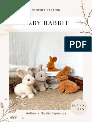 Dutch Rabbit Crochet Free Pattern, Free Realistic Animal Crochet Patterns, Crochet Otters Free Pattern, Realistic Rabbit Crochet Pattern Free, Free Rabbit Crochet Pattern, Bunny Crochet Pattern Free Amigurumi, Amigurumi Rabbit Free Pattern, Crochet Rabbit Free Pattern Amigurumi, Free Crochet Dragon Pattern