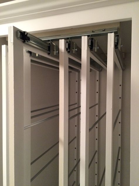 Our patented frame design, allows easy access to your clothes. Drying Rack Pull Out, Drying Rack In Cabinet, Sliding Drying Rack Laundry, Utility Room Ideas Drying Clothes, Hidden Dryer Rack, Laundry Room Hidden Drying Rack, Utility Drying Ideas, Pull Out Dryer Rack, Pull Out Laundry Drying Rack