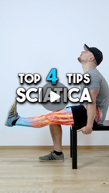 3,224 likes, 486 comments - recoverpain on May 11, 2024: "⚡️4 Tips For Sciatica Sciatica is a neurological condition that involves pain, numbness, or weakness in the lower back, buttocks, and legs. It’s caused by the compression or irritation of the sciatic nerve, which is the largest nerve in the body. Here are 4 tips that can help you recover from it faster & make the rehab process less painful: Tip 1️⃣: Stop stretching your leg, it’s likely just irritating the nerve even more… Instead fix Static Nerve Stretches, Cystic Nerve Stretches, Sciatic Nerve Relief Remedies Natural Treatments, Pinched Sciatic Nerve Relief, Sitica Nerve Exercise, Exercise For Sciatic Nerve Pain, Sciatic Nerve Relief Sciatica Stretches, Stretches For Sciatic Nerve Pain, Pinched Nerve In Lower Back