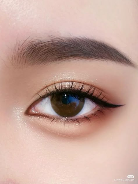 Korean Natural Makeup, Makeup Cantik, Mekap Mata, Asian Makeup Looks, Korean Eye, Soft Makeup Looks, Cute Eye Makeup, Doll Eye Makeup, Korean Eye Makeup