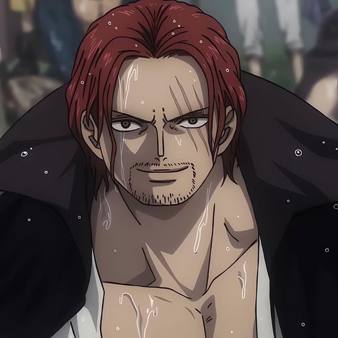 Barba Blanca One Piece, Shanks Icon, Haki One Piece, Red Hair Shanks, Doflamingo Wallpaper, رورونوا زورو, One Piece Cartoon, One Piece Photos, One Piece Tattoos