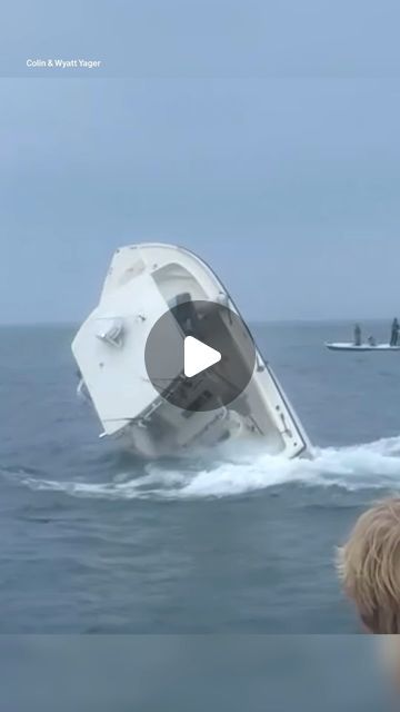 NBC10 Boston on Instagram: "Two fishermen were thrown from their boat in Portsmouth, NH after a breaching whale came crashing down on it. Full story at @nbc10boston link in bio. 

#nbc10boston" Breaching Whale, Scary Ocean, Animal Funnies, Creepy Gif, Crazy Animals, Portsmouth Nh, Havanese Puppies, Awesome Nature, Sea Animal