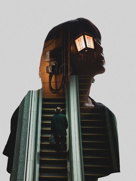 Double Exposure Photoshop, Double Exposure Photo, Double Exposure Effect, Double Exposure Portrait, Double Exposition, Double Exposure Photography, Photography Graphic Design, Surreal Photos, Photographie Portrait Inspiration