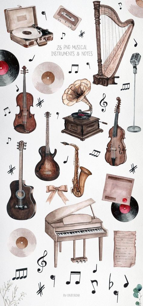 🗺Watercolor Musical Instruments Clipart

Vintage music clip art, watercolor music clip art, music illustrations, musical note. Perfect for your DIY projects, scrapbooking, card making, and more! #watercolor #music #clipart #illustration #vintage #diy #scrapbooking Music Clip Art, Musical Instruments Clipart, Watercolor Music, Musical Instruments Drawing, Futurisme Retro, Instruments Art, Clipart Vintage, Music Illustration, Stickers Kawaii