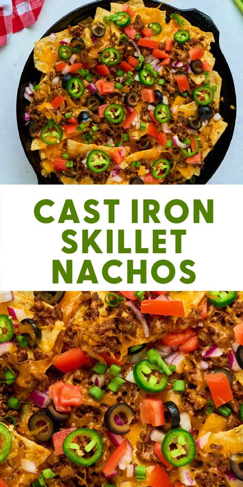 Deep Cast Iron Skillet Recipes, Camping Cast Iron Skillet Recipes, Cast Iron Appetizers, Individual Cast Iron Skillet Recipes, Large Cast Iron Skillet Recipes, Things To Make In Cast Iron Skillet, Cast Iron Skillet Recipes Camping, Cast Iron Pot Recipes, One Pot Cast Iron Meals