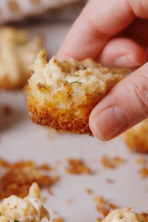 These Crab Cake Bites Will Outshine All Other Appetizers At Your Holiday PartyDelish Crab Crescent Bites, Coastal Appetizers, Crab Bites Appetizers, Crab Cheesecake Recipe, Crab Canapes, Crab Cheesecake, Crab Bites Recipe, Crab Appetizer Recipes, Mini Crab Cakes Appetizers