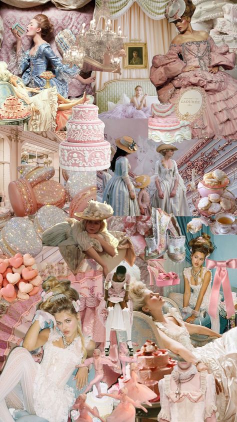 Marie Antoinette Editorial, Sophia Coppola Marie Antoinette, Marie Antoinette Flowers, Versailles Birthday Party, Marie Antoinette Collage, Marie Antoinette Mood Board, Marie Antoinette 2006 Aesthetic, Mary Antoinette Aesthetic, Marie Antoinette Invitations