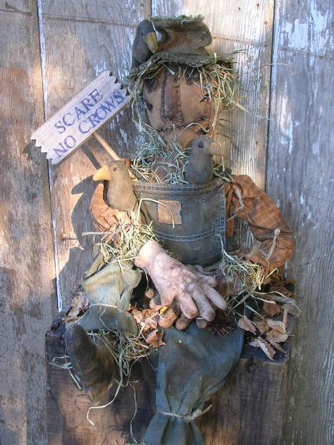 Google images of primitive sam wood patterns | PRiMiTiVe ScArEcRoW DoLL PATTERN with Crow Dolls-SPPO Scare No Crows Scarecrow Pictures, Primitive Fall Crafts, Primitive Scarecrows, Scarecrow Doll, Primitive Doll Patterns, Primitive Pumpkin, Halloween Scarecrow, Fall Scarecrows, Primitive Patterns