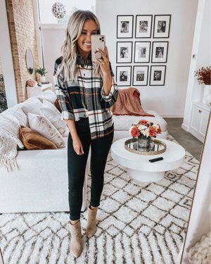 Check out this look I found on LIKEtoKNOW.it http://liketk.it/2FoHC  Download the LIKEtoKNOW.it app to see! Flannel Outfits Fall, Neo Grunge, Flannel Outfits, Looks Country, Cute Fall Outfits, Casual Work Outfits, Beauty And Fashion, Mode Inspo, Grunge Style