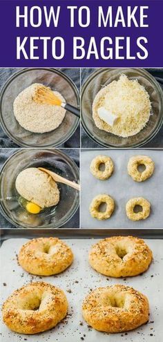 Fathead Dough Recipe, Using Almond Flour, Fathead Dough, Desayuno Keto, Everything Bagel Seasoning, Keto Bagels, Desserts Keto, Postre Keto, Bagel Seasoning