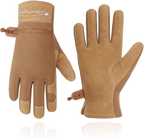 Leather Gardening Gloves, Mechanic Gloves, Leather Work Gloves, Safety Work, Gloves For Women, Cold Weather Gloves, Flexible Working, Gardening Gloves, Yard Work