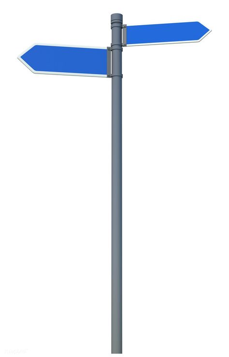 Three dimensional of street sign | premium image by rawpixel.com Sign Post Illustration, Street Sign Design, Sign Aesthetic Street, Blank Street Sign, Overhead Directional Signage, Street Signage, Signage Mockup, Direction Sign, Sign Mockup