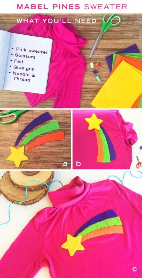 Mabel Pines Costume, Mabel Cosplay, Mabel Pines Sweaters, Mabel Pines Cosplay, Gravity Falls Costumes, Gravity Falls Cosplay, Monster Falls, Space Costumes, Mabel Pines