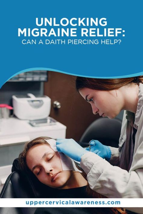 Migraines can be extremely debilitating and painful, often preventing sufferers from carrying out their daily activities. But could a Daith piercing be the answer to giving sufferers some much-needed relief? Keep reading to find out! Migraine Piercing Daith, Piercing For Migraine Relief, Daith Piercing Migraine, Migraine Piercing, Upper Cervical Chiropractic, How To Relieve Migraines, Migraine Pain, Neck Injury, Severe Headache