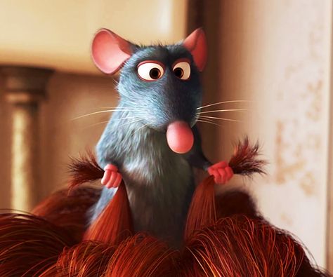 From Pixar’s Ratatouille (2007) Rat From Ratatouille, Ratatouille Film, Remy The Rat, Ratatouille Movie, Ratatouille 2007, Ratatouille Disney, Disney Princess Rapunzel, Disney Cartoon Characters, Disney Pixar Movies