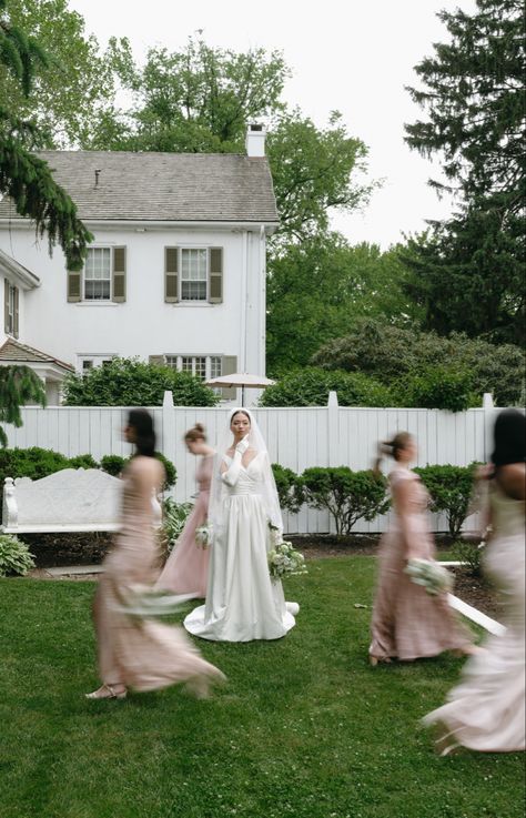 Wedding, bridal party, blush, blurry, wedding photos, bride, bridal, pennsylvania, Wedding, bridal party, blush, blurry, wedding photos, bride, bridal, pennsylvania, florals, creative, classic, timeless Serious Bridal Party Photos, Blurry Bridal Party Photo, Documentary Style Bridesmaid Photos, Cool Bridal Party Photos, Non Traditional Bridal Party Photos, Creative Bridal Party Photos, Wedding Photography Group Shots, Bridal Party Aesthetic, Candid Bridesmaid Photos