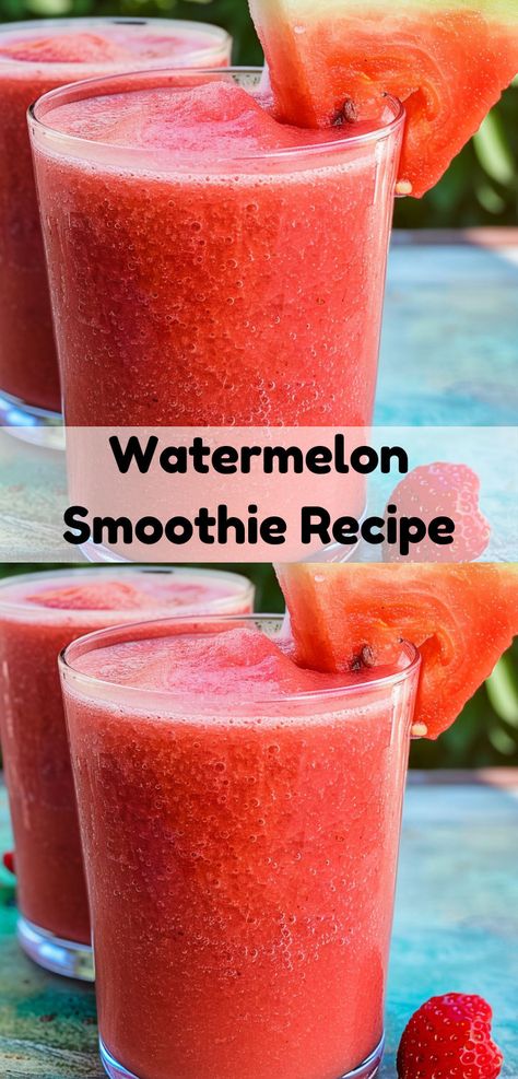 Craving a new summer drink? Our Watermelon Smoothie Recipe is perfect! One of the best watermelon smoothie recipes, it’s a refreshing addition to your summer recipes collection. Easy Frozen Fruit Smoothie Recipes, Frozen Fruit Smoothie Recipes, Watermelon Smoothie Recipe, Watermelon Recipes Drinks, Watermelon Smoothie Recipes, Best Watermelon, Frozen Fruit Smoothie, Watermelon Smoothie, Fruit Smoothie Recipes Healthy