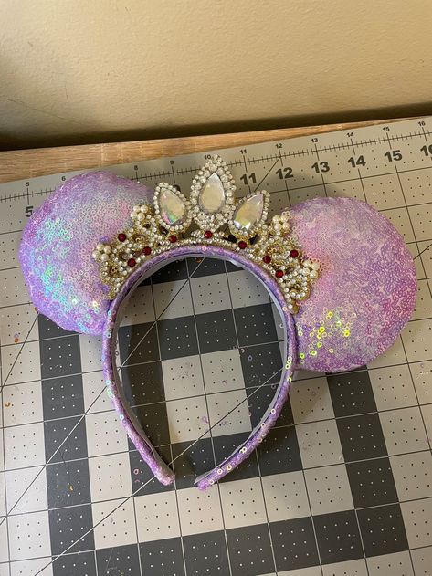 Tangled Tiara, Tangled Mickey Ears, Tangled Ears, Rapunzel Ears, Lost Princess, Disney Ears Headband, Disney Mickey Ears, Surprises For Her, Disney Rapunzel