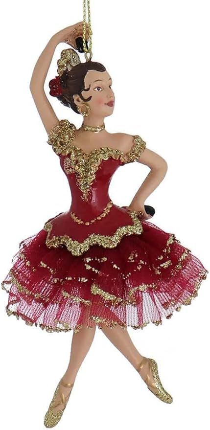 Tree Dazzler, Beard Ornaments, Ballerina Ornaments, Spanish Dancer, Red Tutu, International Dance, Dancer Gift, Photo Christmas Ornaments, Nutcracker Ornaments