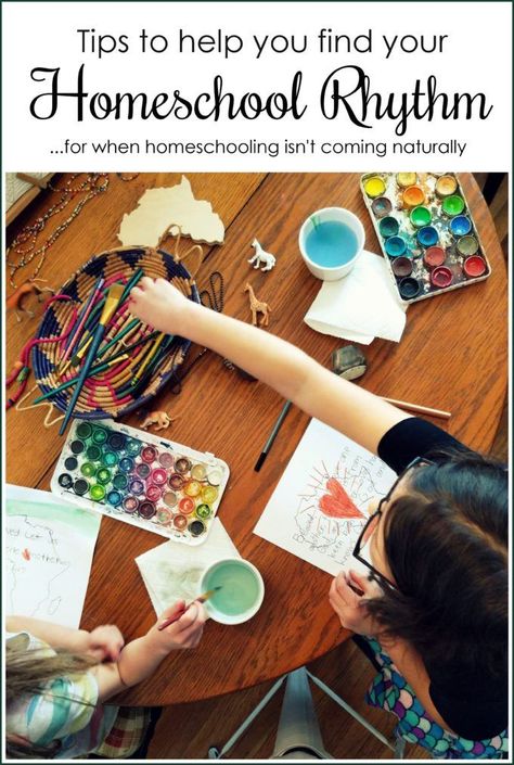 8 Ways to Find your Homeschool Rhythm - Reality Daydream Homeschool Rhythm, Homeschool Routine, Preschool Planning, Homeschool Elementary, Homeschool Education, Homeschool Classroom, Homeschool Schedule, Homeschool Learning, Homeschool Planning