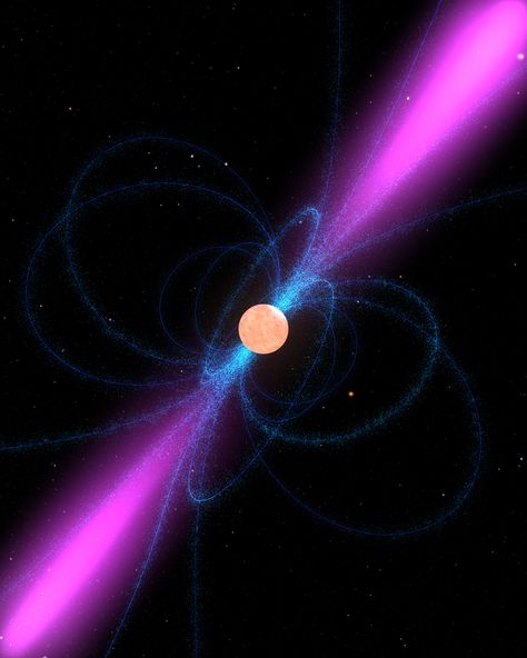 Pulsar Star NASA | Artist’s impression of a pulsar. Pulsars are rotating neutron stars ... Cosmic Dance, Wow Photo, Neutron Star, Space Photos, Space Pictures, To Infinity And Beyond, Space Science, Science Technology, Space And Astronomy