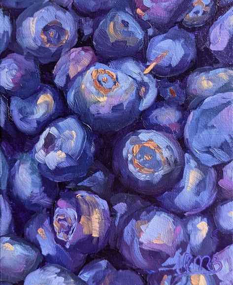 Blue Berries Drawing, Blueberries Photography, Persona Moodboard, Raspberry Painting, Blueberry Painting, Blueberry Illustration, Blueberry Art, Blueberry Aesthetic, Blue Fruit