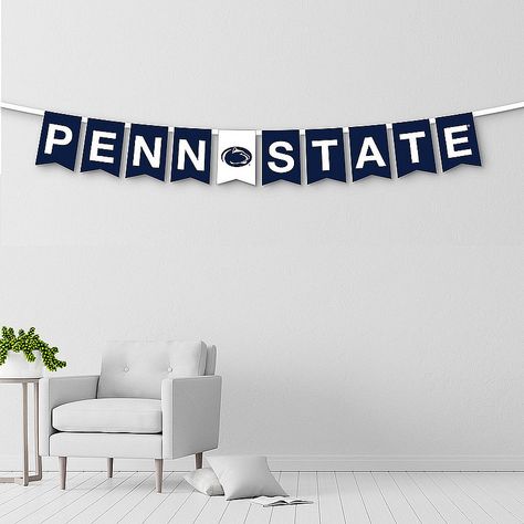 Penn State Graduation Party, Penn State Party, Penn State Grad Party, Penn State Graduation, Penn State Decorations, Penn State Decor, Interactive Art Wall, We Are Penn State, State College Pa