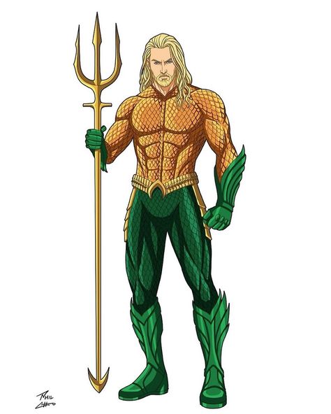 @philchoart shared a photo on Instagram: “"Aquaman" commissioned by Hector Hidalgo Sanchez. Character belongs to DC Comics. Art by Phil Cho. #aquaman #dccomics #commission…” • Oct 19, 2021 at 12:01pm UTC Aquaman Actor, Aquaman Dc Comics, Aquaman Comic, Aqua Man, Justice League Characters, Dc Comics Collection, Phil Cho, Arthur Curry, Marvel And Dc Characters