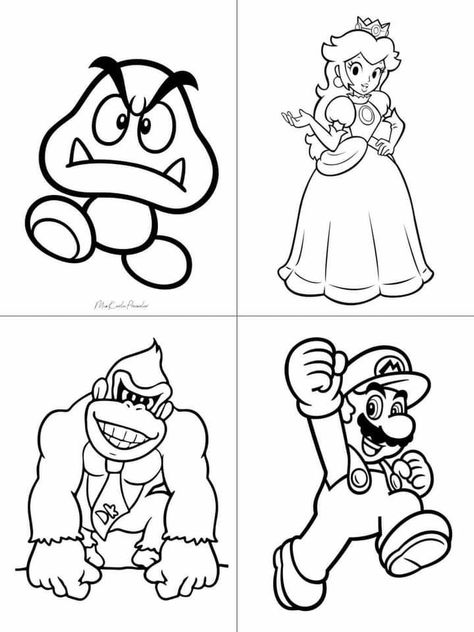 Color your favorite Super Mario characters and scenes! Download and print these free coloring pages featuring Mario, Luigi, Princess Peach, Bowser, and more. Perfect for kids of all ages.

#supermario #mario #coloringpages #nintendo #gaming #kids Mario Bros Coloring Pages, Fun Colouring Pages, Princess Peach Bowser, Super Mario Characters, Beautiful Coloring Pages, Super Mario Coloring Pages, Mario E Luigi, Super Mario Bros Party, Mario Bros Party