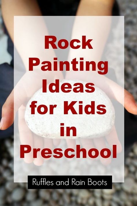 Pre-school kids Rock Painting Preschool, Nature, Preschool Rock Painting, Painting Ideas For Preschoolers, Preschool Topics, Rock Painting Ideas For Kids, Preschool Painting, Painting Ideas For Kids, Ideas For Preschoolers