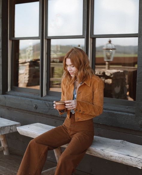 Work Wardrobe, Courtney Halverson, Pretty Little Fawn, Montana Style, Frilly Dresses, Photo Diary, Big Sky, Boho Vibe, Western Outfits