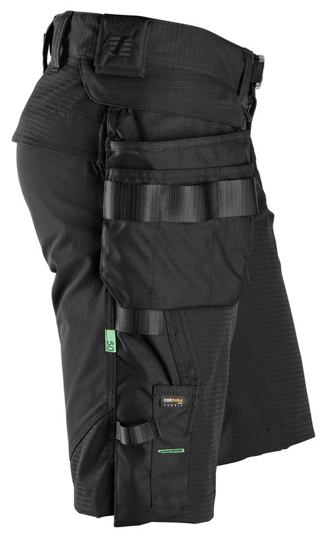 Stretch Shorts | Snickers Workwear Techwear Workwear Bottoms With Functional Pockets, Techwear Cargo Shorts With Built-in Shorts For Outdoor, Technical Activewear With Built-in Shorts, Technical Nylon Activewear Shorts, Snickers Workwear, Mafia Gangster, Modus Operandi, Work Shorts, Work Gear