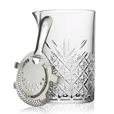 This cocktail Mixing Pitcher & Hawthorne Strainer Gift Set by FLOW barware is a super stylish cocktail mixing glass that is sure to impress. Check out our cool cocktail sets and bar gifts in store now. Bartender Tools, Bar Essentials, Cocktail Mix, Cocktail Set, Whiskey Cocktails, Glass Jug, Bar Gifts, Metal Spring, Perfect Cocktails