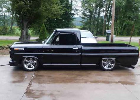 1969 Ford F100-Rick K. - LMC Truck Life 1969 Ford F100, 79 Ford Truck, Lmc Truck, F100 Truck, Slammed Trucks, Crown Vic, Truck Life, Dropped Trucks, Lowered Trucks