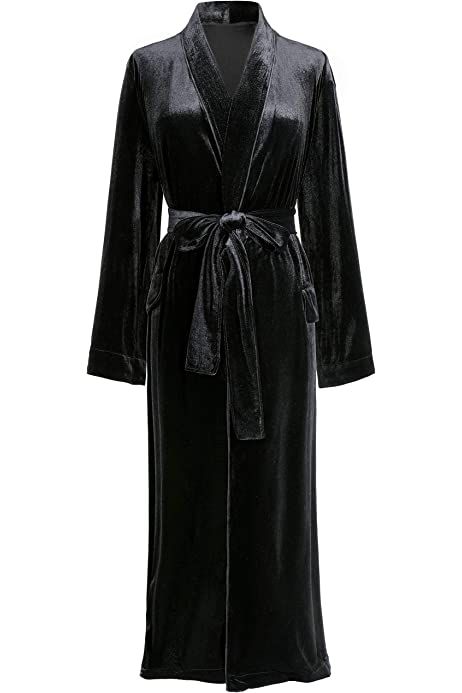 BellisMira Womens Nightwear Crushed Velvet Dressing Gown and Chemise Velour Loungewear Bathrobe Wrap Kimono Robe Pjs Set Blue and Red (Velvet Dress Only) : Amazon.co.uk: Everything Else Velvet Dressing Gown, Nightwear Dress, Lounge Robes, Velvet Kimono, Red Velvet Dress, Kimono Dress, Crushed Velvet, Shawl Collar, Velvet Dress