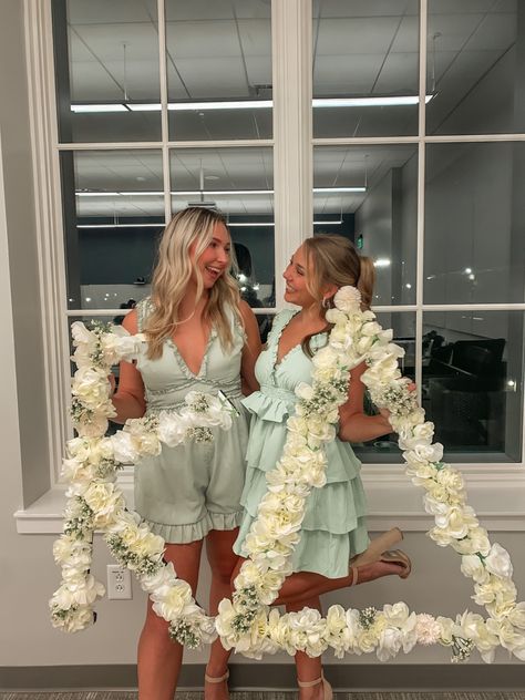 Kappa Delta Philanthropy, Recruitment Room Ideas, Pref Round Decorations, Sorority Tabling Ideas, Sorority Recruitment Themes Decoration, Tri Delta Recruitment, Sorority Recruitment Tips, Sorority Activities, Dg Letters