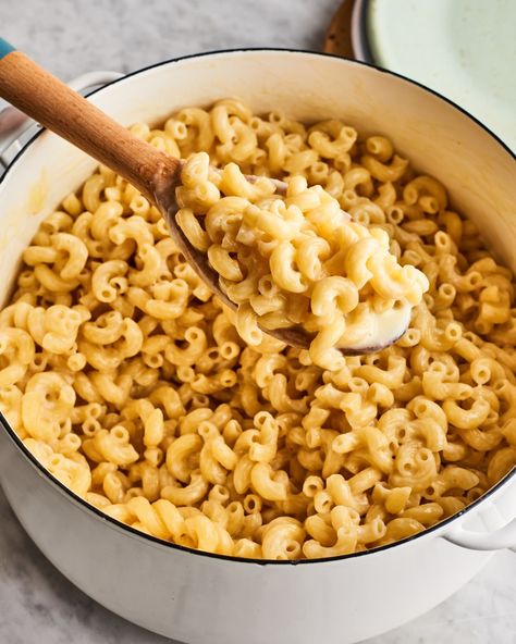 Creamy Mac and Cheese | Kitchn Oven Mac And Cheese, One Pot Mac And Cheese, One Pot Mac, Easy Oven Recipes, Cheesy Mac, Pot Mac And Cheese, Boxed Mac And Cheese, Vacation 2024, Comfort Casseroles