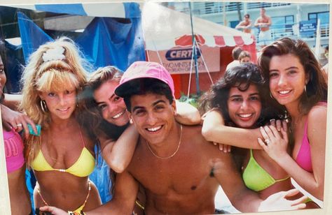 Mtv Spring Break, Spring Break Aesthetic, Camille Grammer, Happy 40th Anniversary, Cabin Weekend, Aqua Net, 90s Girl, Happy 40th, Daytona Beach