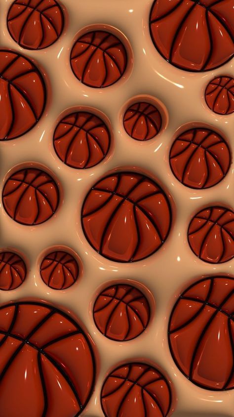 Puff Wallpaper, Tatuaje Hello Kitty, Wallpaper Basketball, Cool Basketball Wallpapers, Basketball Aesthetic, 3d Wallpaper Cute, Jelly Wallpaper, 3d Wallpaper Iphone, Iphone Ideas