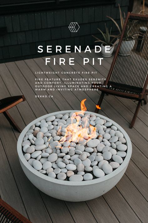 Stunning fire feature that exudes serenity and comfort. Inspired by its namesake, this basin-shaped fire pit is perfect for illuminating your outdoor living space, creating a warm and inviting atmosphere. Learn more here! Outdoor Fire Pit Balls, Fireplace Alternatives, Deck With Fire Pit, Fire Pit Ball, Luxury Fire Pit, Garden Ornaments Diy, Outdoor Fire Pit Seating, Indoor Fire Pit, Tropical Beach Houses