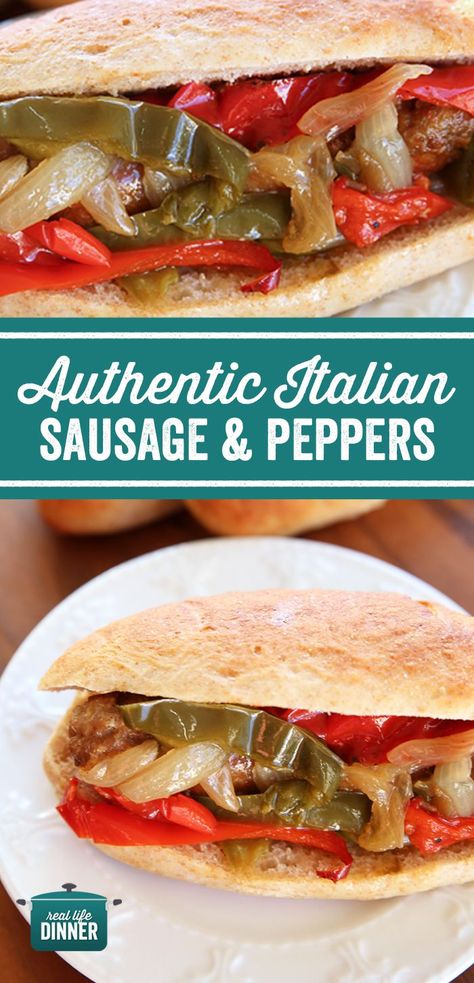 Super Bowl Food Crockpot, Crockpot Italian Sausage, Sandwich Italian, Sausage Sandwich Recipes, Sausage And Peppers Sandwich, Superbowl Foods, Italian Sausage And Peppers, Italian Sausage Sandwich, Superbowl Food