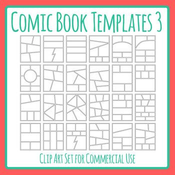 Comic Book Panels Layout, Comic Layout Ideas, Graphic Novel Layout, Make A Comic Book, Draw Comic, Comic Book Page, Cartoon Template, Blank Comic Book, Black And White Outline