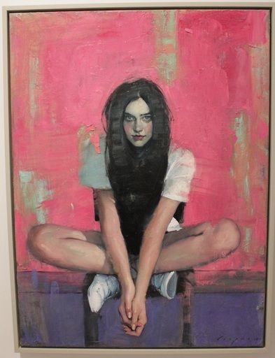 Nikola Rukaj Gallery (Toronto) showed this piece, Sitting Out, by Malcolm Liepke at Art Miami 2014. Liepke was born in Minneapolis, educated in California (Art Center College of Design in Pasadena)... Liepke Art, Artist Muse, Malcolm T Liepke, Malcolm Liepke, Figure Painter, Artwork Portrait, Painting Portraits, Edouard Vuillard, Henri De Toulouse Lautrec