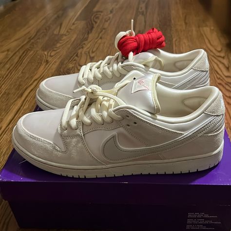 Brand New Authentic With Original Box Men’s Nike Sb Dunk Low City Of Love Men’s Size 13 Comes With Extra Set Of Laces Last Pictures Shows Spot On Shoe Near Lace Holes. Sb Dunks, City Of Love, Nike Sb Dunk Low, Nike Sb Dunks Low, Nike Sb Dunk, Nike Sb Dunks, Mens Nike Shoes, Sb Dunk, Dunk Low