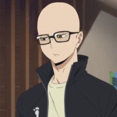 #tsukki #haikyuu Futurisme Retro, Haikyuu Meme, Tsukishima Kei, Bald Man, Haikyuu Kageyama, Haikyuu Funny, Haikyuu Manga, Haikyuu Characters, Meme Faces