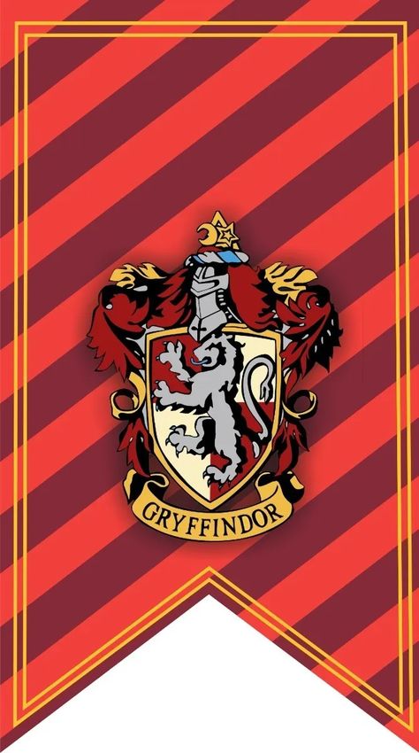 Banderin H Potter Gryffi + Slyth + Huff + Raven + Hogwarts | MercadoLibre Harry Potter House Flags Printable, Hogwarts House Banners, Printable Harry Potter Decorations, Hogwarts Flag, Decoracion Harry Potter, Harry Potter Cumpleaños, Gryffindor Banner, Harry Potter House Banners, Harry Potter Banner