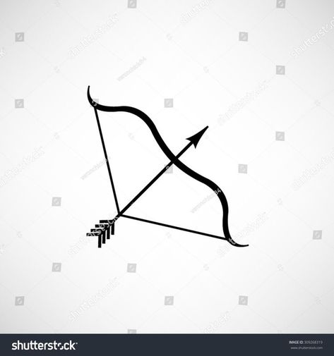 Bow Arrow Tattoos, Bow And Arrow Tattoo, Archery Tattoo, King Crown Tattoo, Archer Tattoo, Arrow Tattoos For Women, Bow Tattoo Designs, Arrow Vector, Arrow Tattoo Design